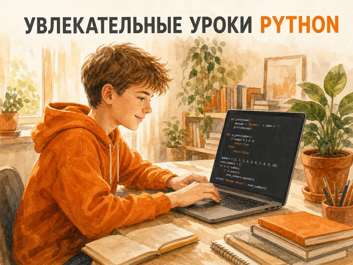 Занятие в школе программирования: увлекательные уроки Python